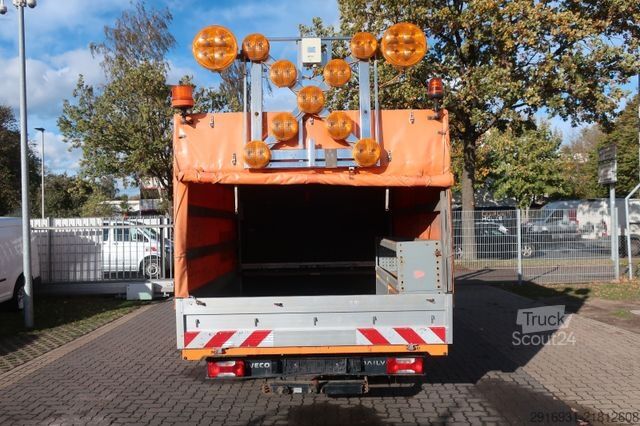 Perdeli panelvan IVECO Daily Pritsche Plane 35S13 2. Hand/ SHZ / FN:246