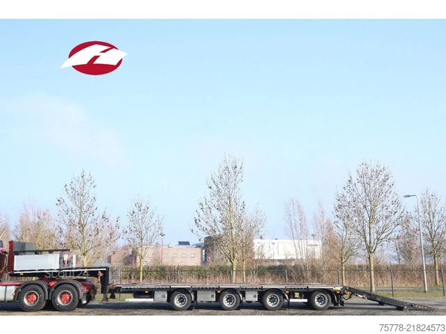 Ημι-χαμηλός φορτωτής Istrail 4-AXLE SEMI-TRAILER | HYDR RAMPS | HYDR WIDENIN...