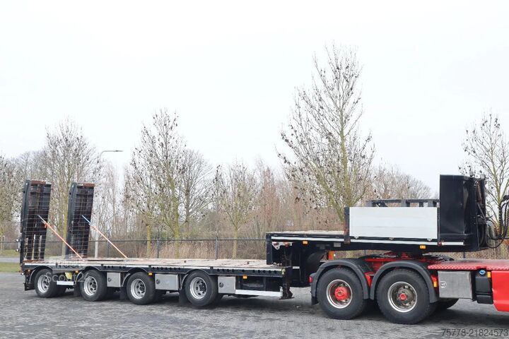 Ημι-χαμηλός φορτωτής Istrail 4-AXLE SEMI-TRAILER | HYDR RAMPS | HYDR WIDENIN...