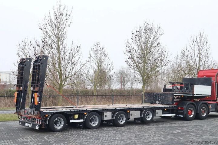 Ημι-χαμηλός φορτωτής Istrail 4-AXLE SEMI-TRAILER | HYDR RAMPS | HYDR WIDENIN...