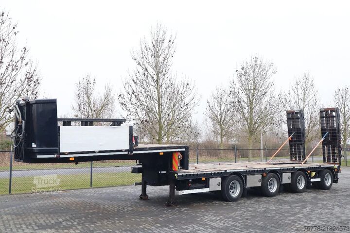 Ημι-χαμηλός φορτωτής Istrail 4-AXLE SEMI-TRAILER | HYDR RAMPS | HYDR WIDENIN...
