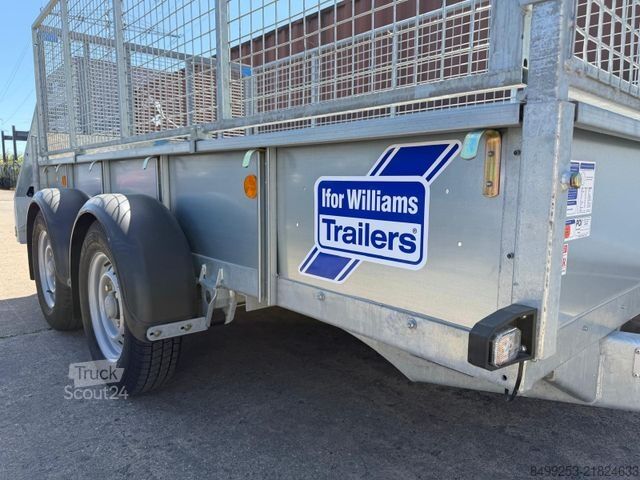 Araba römorku IFOR WILLIAMS GD105 Allzweck Transporter+311x158x122