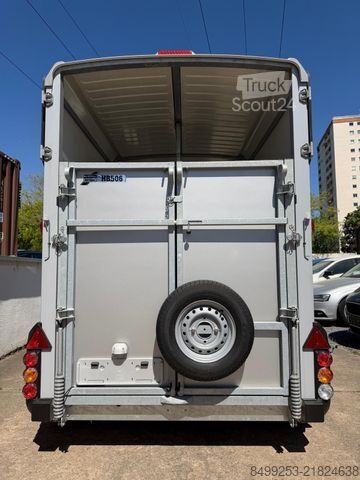 At taşıma römorku IFOR WILLIAMS HB506 Pferde-Anhänger+Frontausstieg+2Pferde