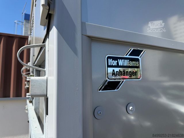 At taşıma römorku IFOR WILLIAMS HB506 Pferde-Anhänger+Frontausstieg+2Pferde