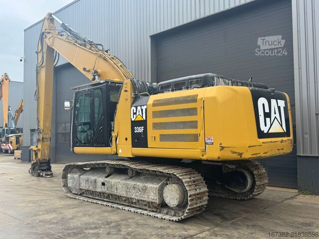 Crawler excavator Caterpillar 336FL Tracked material handler