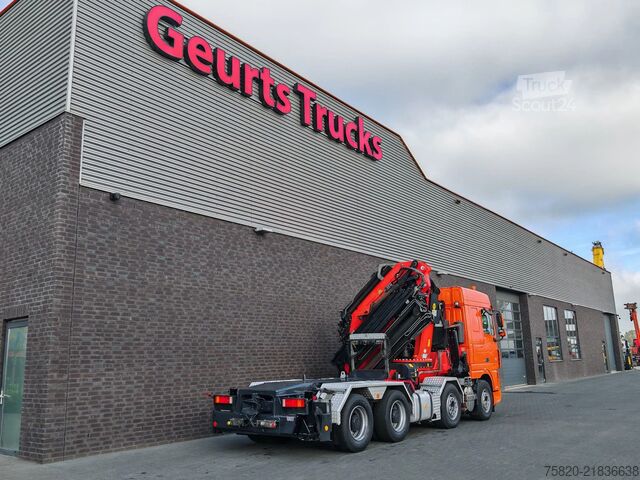 Darus teherautó DAF XF 105.510 8X4+ PALFINGER PK 100002+PJ 170 KRAA...