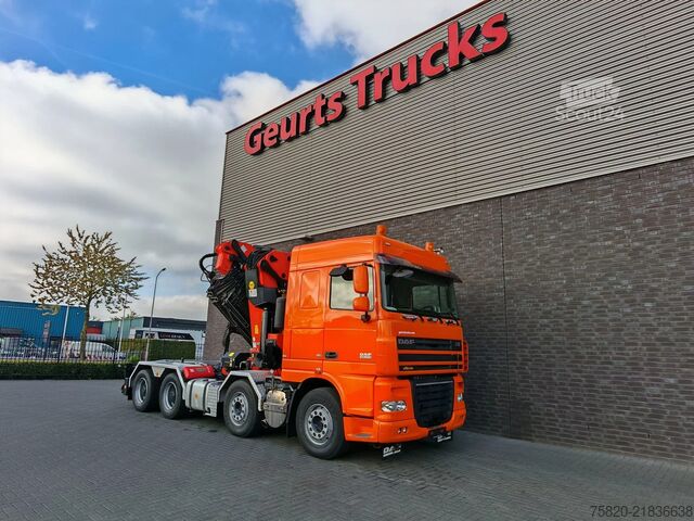 Darus teherautó DAF XF 105.510 8X4+ PALFINGER PK 100002+PJ 170 KRAA...