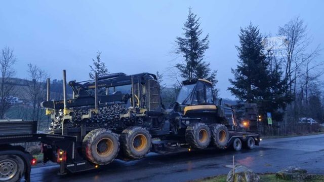 Semirimorchio Ressenig SATL2-400 teleskop.-Maschinentieflader