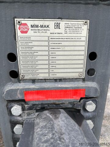 Přívěs na plyn MIMMAK Gas Semi-trailer MM 34.0t MM312