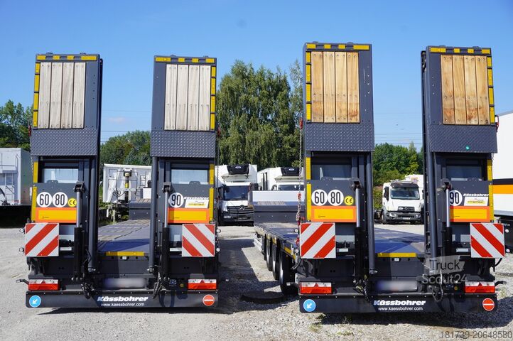 Semitrailer med låg lastkapacitet Kässbohrer LB3E / 2025 / 4 units