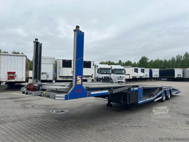 Návěs pro přepravu vozidel Aksoylu YR2 autotransporter semi-trailer / 2023