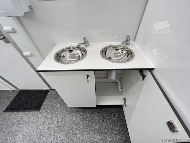 Туалетный прицеп Rosemeier EW TA-NO 4 Damen, 2 Herren + 4 Urinale Toilettenanhänger