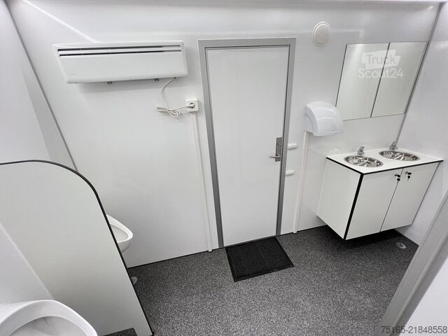 Туалетный прицеп Rosemeier EW TA-NO 4 Damen, 2 Herren + 4 Urinale Toilettenanhänger