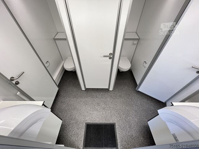 Туалетный прицеп Rosemeier EW TA-NO 4 Damen, 2 Herren + 4 Urinale Toilettenanhänger