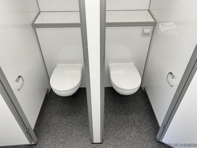 Туалетный прицеп Rosemeier EW TA-NO 4 Damen, 2 Herren + 4 Urinale Toilettenanhänger