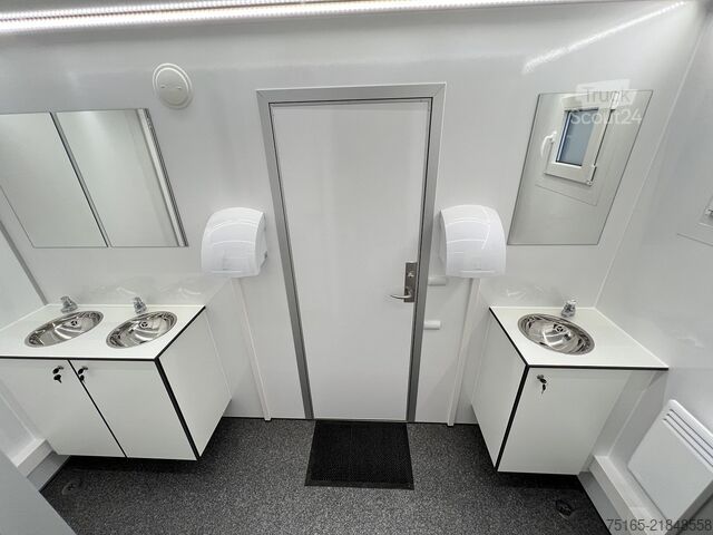 Туалетный прицеп Rosemeier EW TA-NO 4 Damen, 2 Herren + 4 Urinale Toilettenanhänger