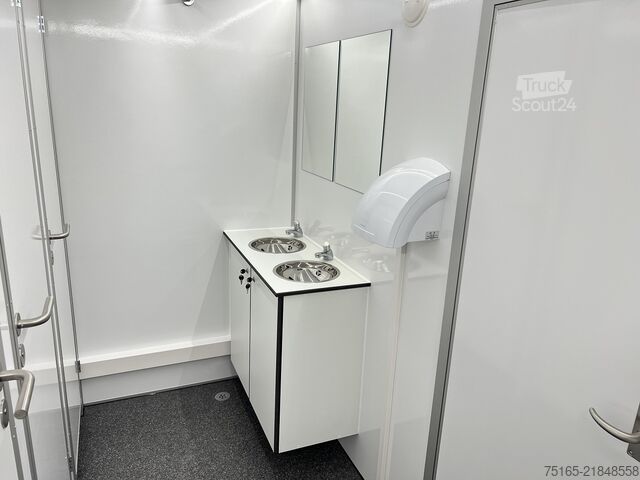 Toaletní přívěs Rosemeier EW TA-NO 4 Damen, 2 Herren + 4 Urinale Toilettenanhänger