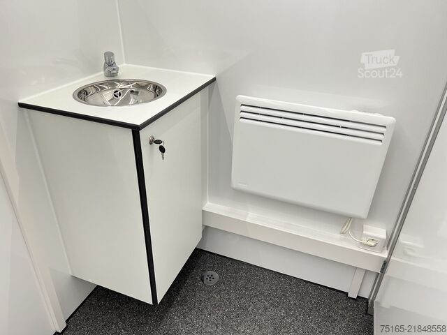 Туалетный прицеп Rosemeier EW TA-NO 4 Damen, 2 Herren + 4 Urinale Toilettenanhänger