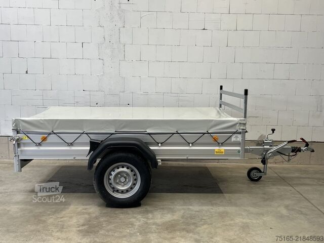 Boxsläpvagn Böckmann TL-AL 2513/135 Profi & Flachpl Kastenanhänger ge