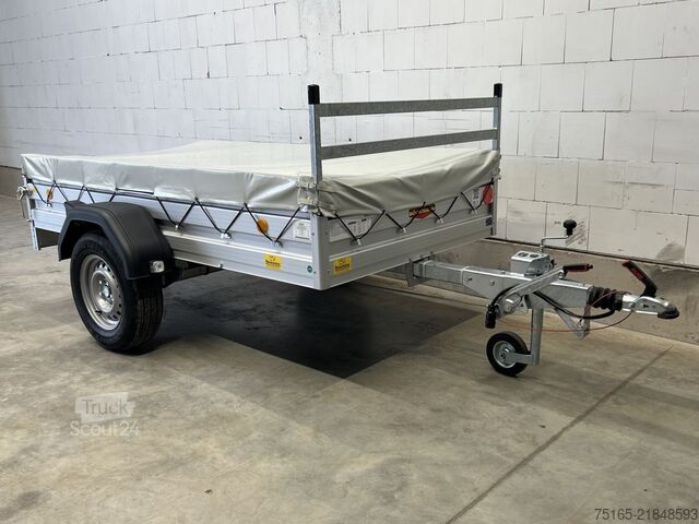 Boxsläpvagn Böckmann TL-AL 2513/135 Profi & Flachpl Kastenanhänger ge
