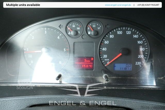 Furgão de painéis Volkswagen T5 Transporter 1.9 TDI PARKTRONIK 2xSCHIEBETÜR
