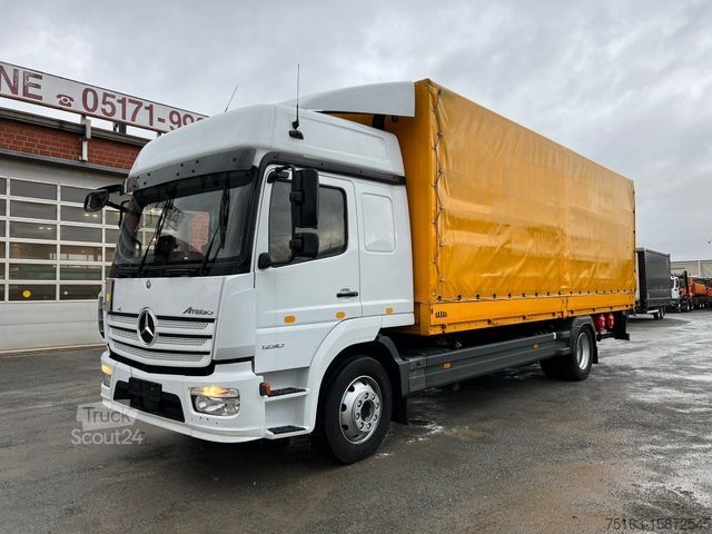 Vrachtauto met open laadbak MERCEDES-BENZ Atego 1230 L Pritsche LBW  7,2m+LBW