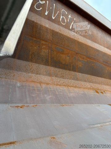 Tippsemitrailer KEMPF Stahlhalbschalenmulde 3x9t, SKM 36/3 SR, 41 cbm