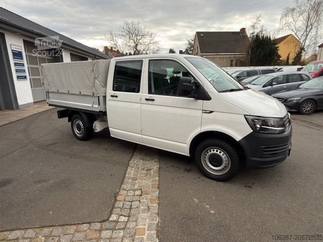 Φορτηγό pick-up VOLKSWAGEN T6 Transporter Pritsche Doppelkabine lang