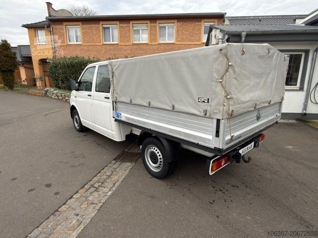 Φορτηγό pick-up VOLKSWAGEN T6 Transporter Pritsche Doppelkabine lang