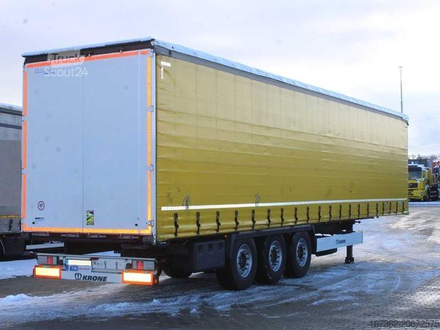 Öppen semitrailer med kapell KRONE SD, MULTILOCK