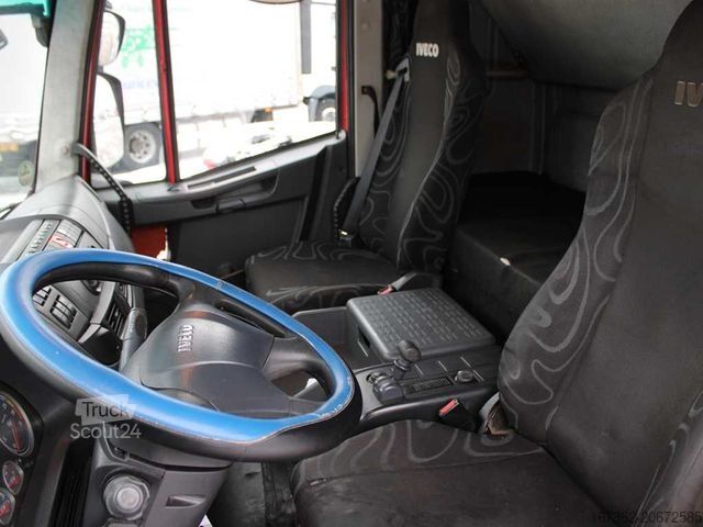 Flatbed truck with tarp IVECO EUROCARGO 120E22, EURO 5, SIDEWALLS