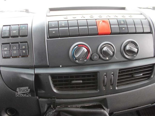 Flatbed truck with tarp IVECO EUROCARGO 120E22, EURO 5, SIDEWALLS