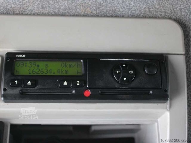 Flatbed truck with tarp IVECO EUROCARGO 120E22, EURO 5, SIDEWALLS