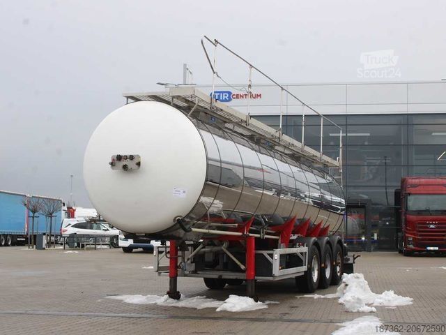 Полуприцеп-цистерна FELDBINDER TSA, LIFTING AXLE, 32 m³