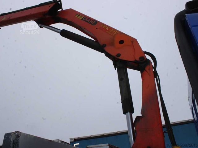 Teherautóra szerelt daru DAF LF 55.250, EURO 4, SIDEWALLS, PALFINGER PKK15500