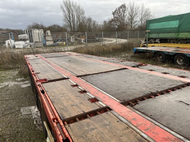 Open oplegger Fliegl SDS350 3 Achs Sattelauflieger