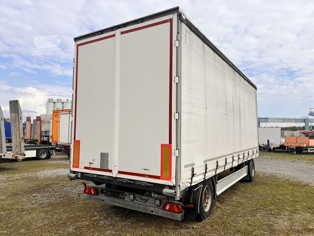 Åben trailer med presenning Fliegl ZPS180  2 Achs Jumbo- Planen, Mega, durchladbar