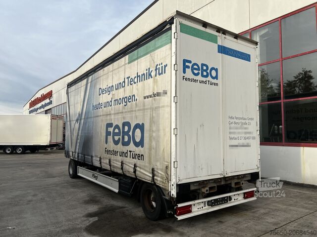 Åben trailer med presenning Fliegl ZPS180 2 Achs Jumbo-Planenanhänger