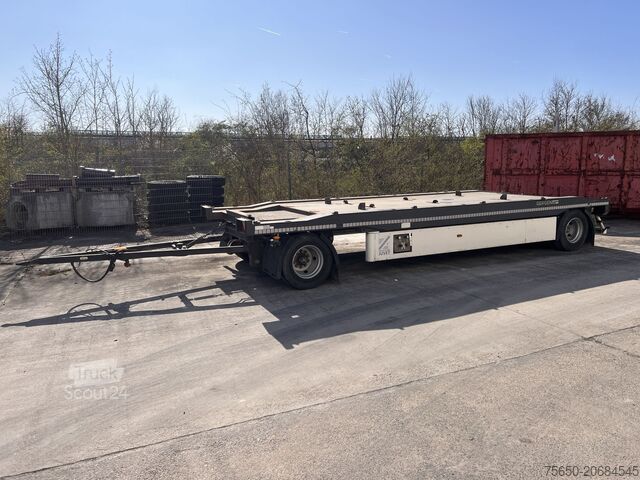 Zema kravnes piekabe Gergen TBCA 18H 2 Achs Kombianhänger- Tieflader