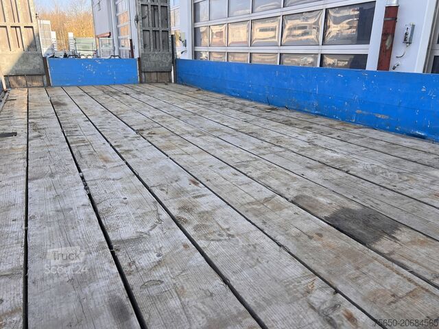 Zema kravnes piekabe Humbaur HBTZ 136224 TA-BS 13,6 t Tandemtieflader