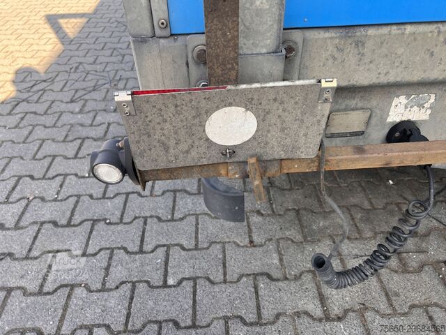 Zema kravnes piekabe Humbaur HBTZ 136224 TA-BS  13,6 t Tandemtieflader