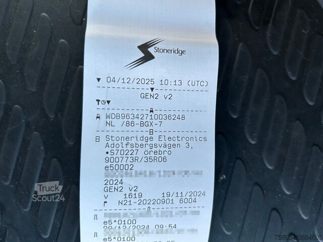 Standart-SZM Mercedes-Benz Actros 2445 BigSpace / 904 dkm / Stand Airco / ...