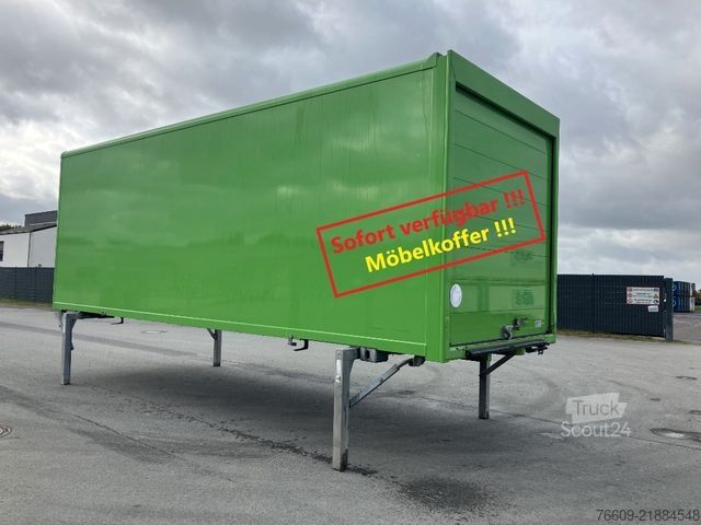Ремарке със сменяемо купе SPIER Wechselbrücke Koffer