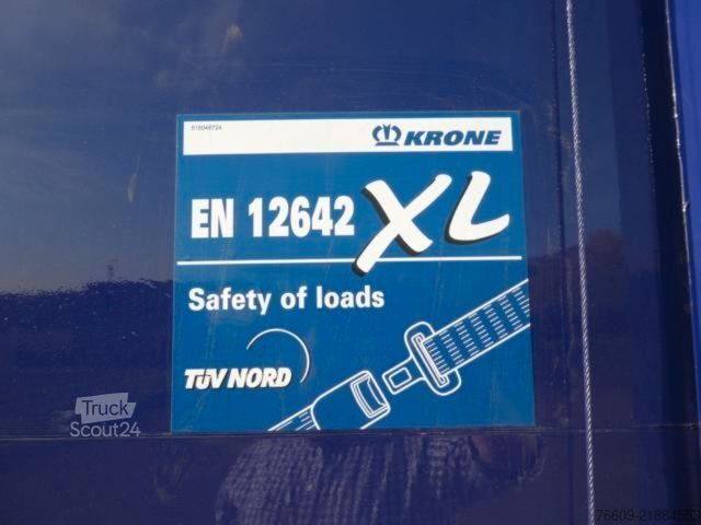Wissellaadbak oplegger KRONE Heck Alu.- Rolltor