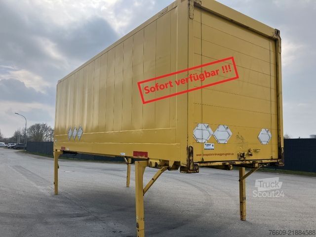 Prikolica z zamenljivo nadgradnjo KRONE Wechselbrücke Koffer