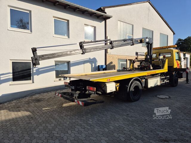 Grúa móvil MAN 19 322 LFBK Bergefahrzeug