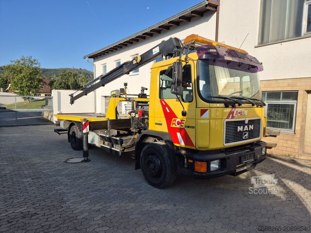 Grúa móvil MAN 19 322 LFBK Bergefahrzeug