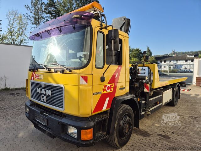 Grúa móvil MAN 19 322 LFBK Bergefahrzeug