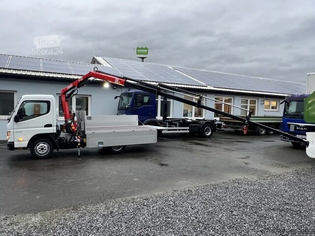Pick-up panelvan Fuso 3S15 Alu Pritsche 2.80m Ladekran Funk! sofort verfügbar!