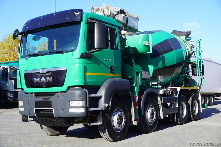 Pompsnavel MAN TGS 35.480 8x4 Concrete Mixer Pump truck